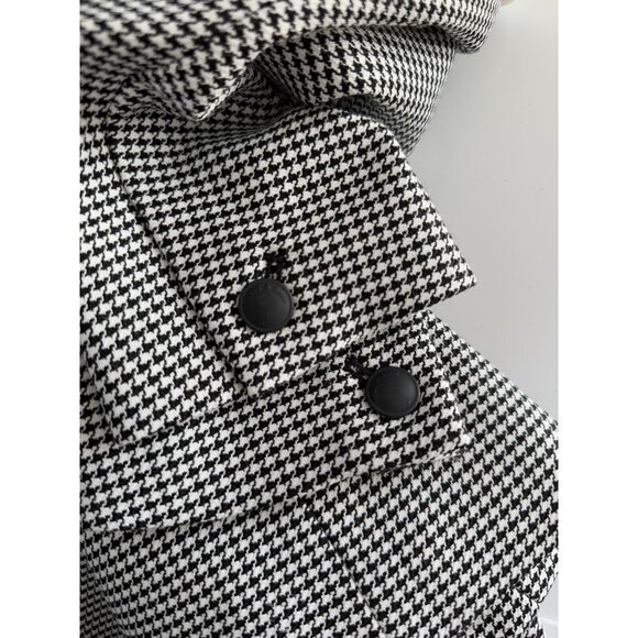 Rag & Bone Andre Black & White Check Houndstooth Blazer Jacket Size 4 - Picture 6 of 12